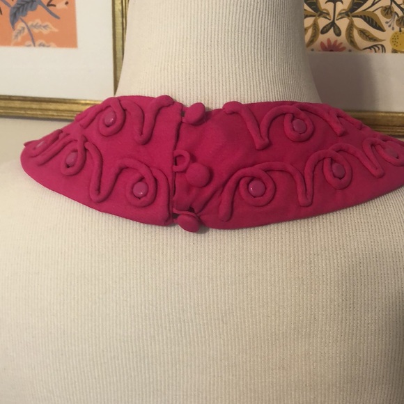 Tibi hot pink fuchsia 100% silk halter top size 4 - Picture 4 of 10